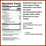 Buttermilk Powder - 1.25 Lb Container (20 Oz) - Image 3